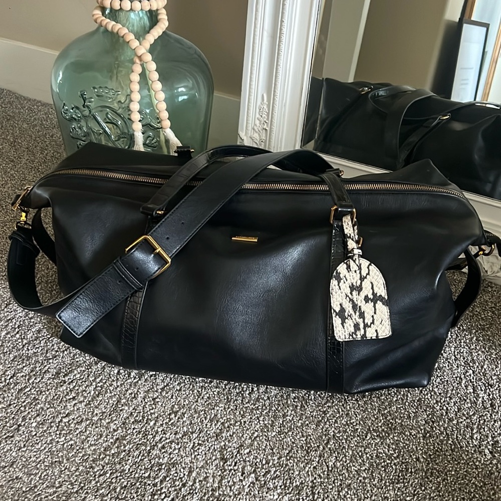 Rachel Zoe Black Travel Bag